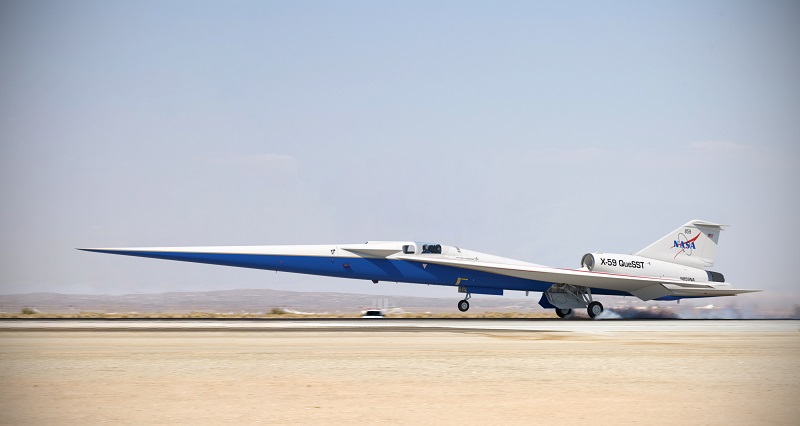 NASA X-59 supersonic jet