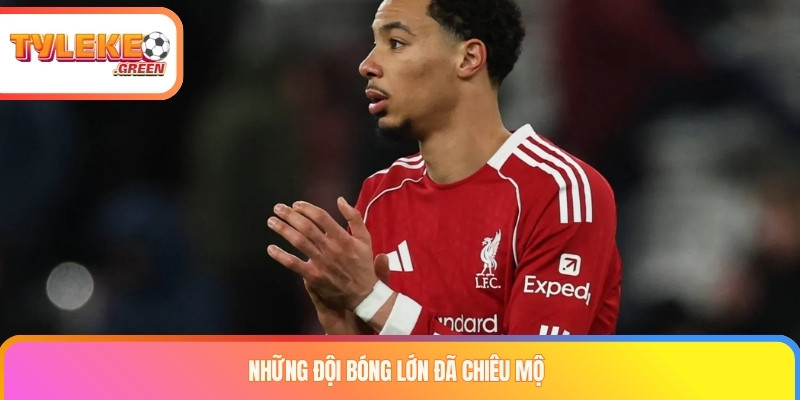 Những đội bóng lớn đã chiêu mộ